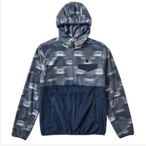 Like New! Roark Men's Long Sleeve Teton Polar Fleece Hooded Pullover in Size M